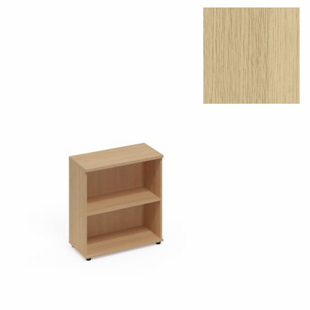 Стеллаж низкий Юнитекс А4 (78x36.4x81) А4 350 НД натуральный дуб