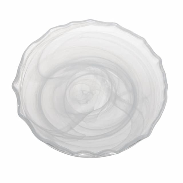 Тарелка ARDACAM Istanbul ARD 1453.2 d 23 см h 3 см (стекло, цвет / декор белый)