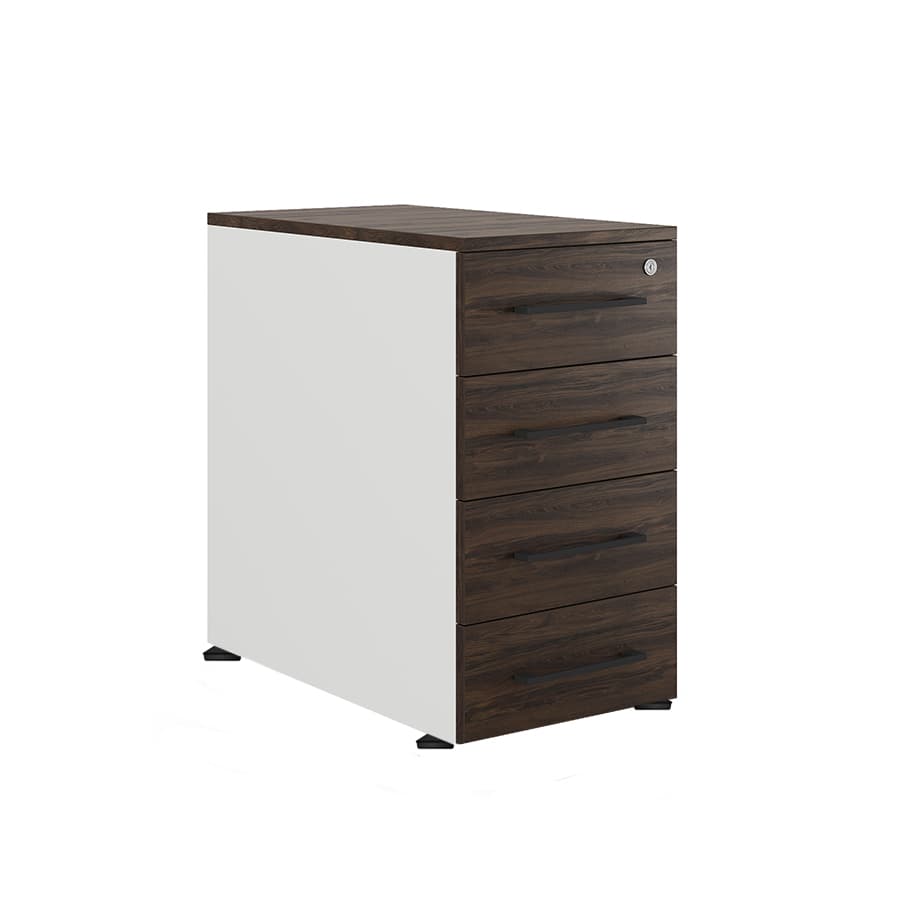 Тумба приставная Kobor TS4-40/50 white/charlston