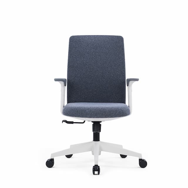 Кресло офисное Norden Baden CH-330B-BS-W-GG (серая ткань)