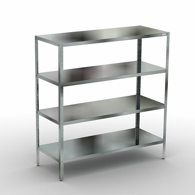 Стеллаж кухонный разборный КОБОР СК-90/60/430