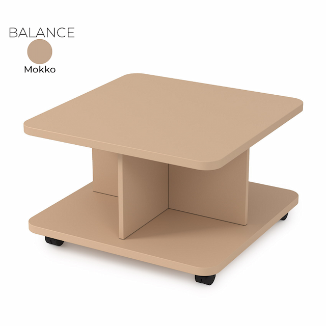 Стол журнальный квадратный Алсав 21BALANCE.001 Mokko