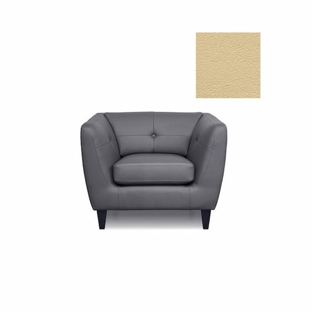 Кресло Юнитекс ROMAN 6127.2 экокожа премиум / бежевая