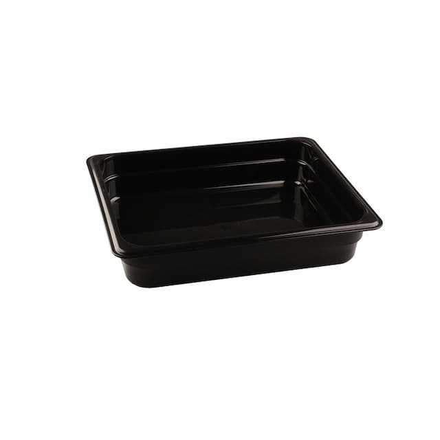 Гастроемкость RESTOLA GN1/2х65, полипропилен черный