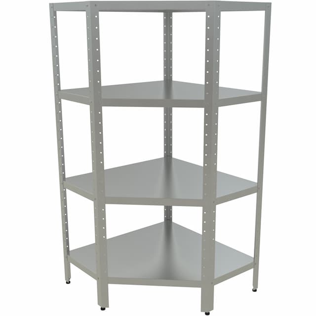 Стеллаж кухонный угловой КОБОР СКУ-3/4-100/90